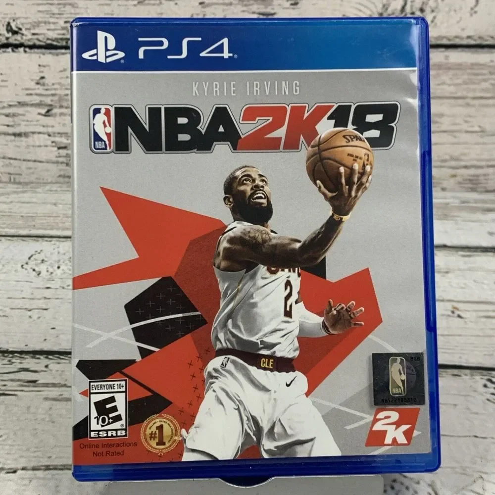 NBA 2K18‎ - Sony PlayStation 4 PS4 Game - Kyrie Irving Cover CIB